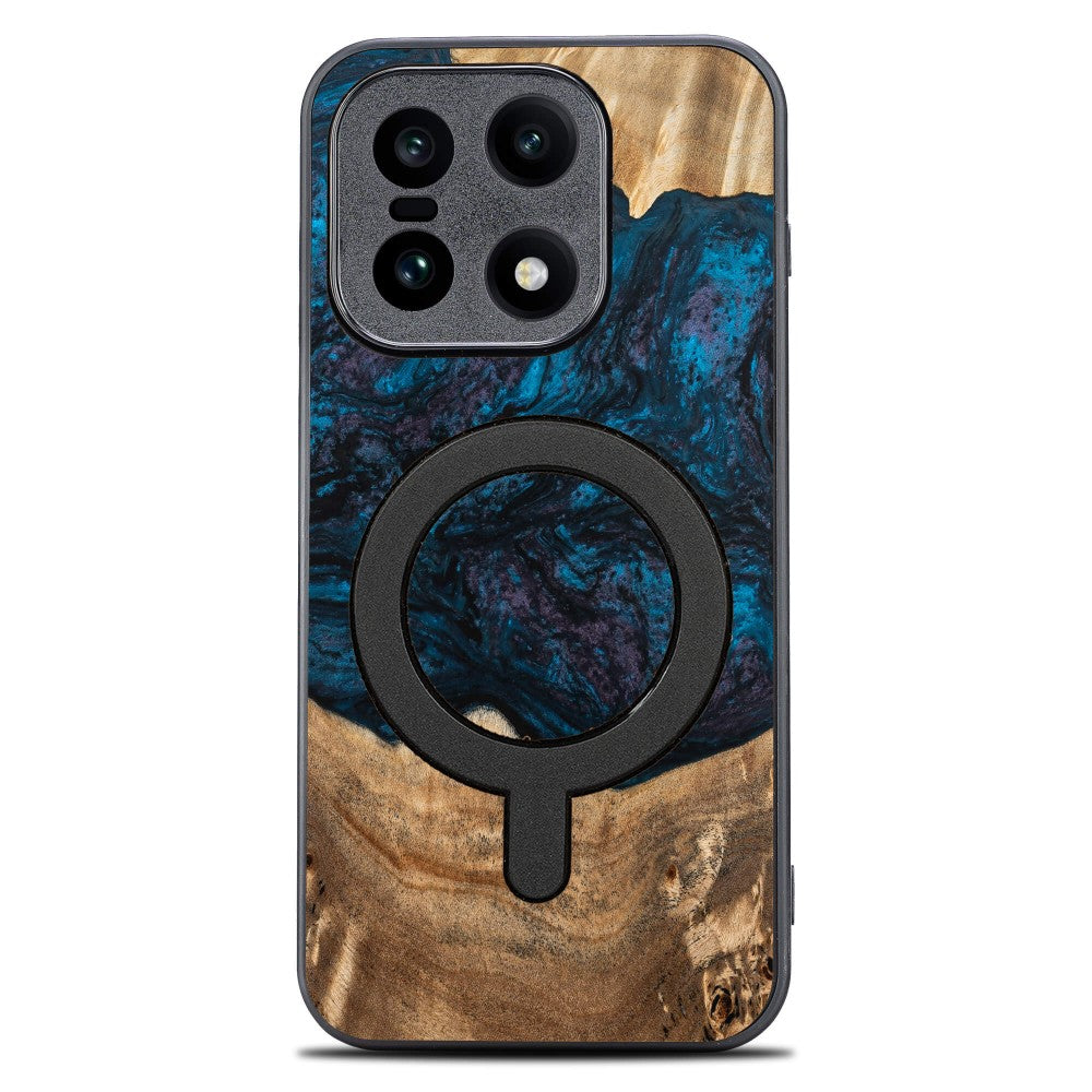 Holzhülle für OnePlus 15, Bewood Unique Planets Neptun für MagSafe