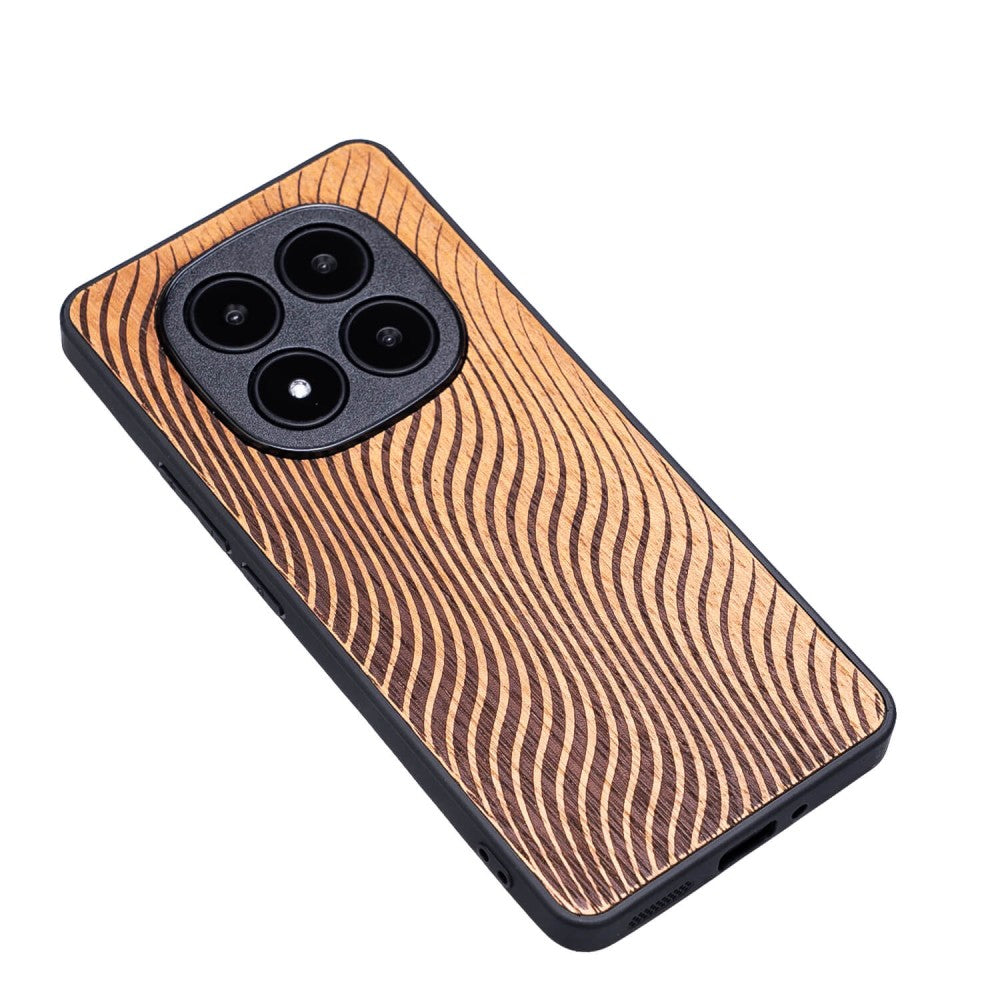 Holzhülle für Xiaomi Redmi Note 15 5G / Xiaomi POCO M8 5G, Bewood Merbauwellen