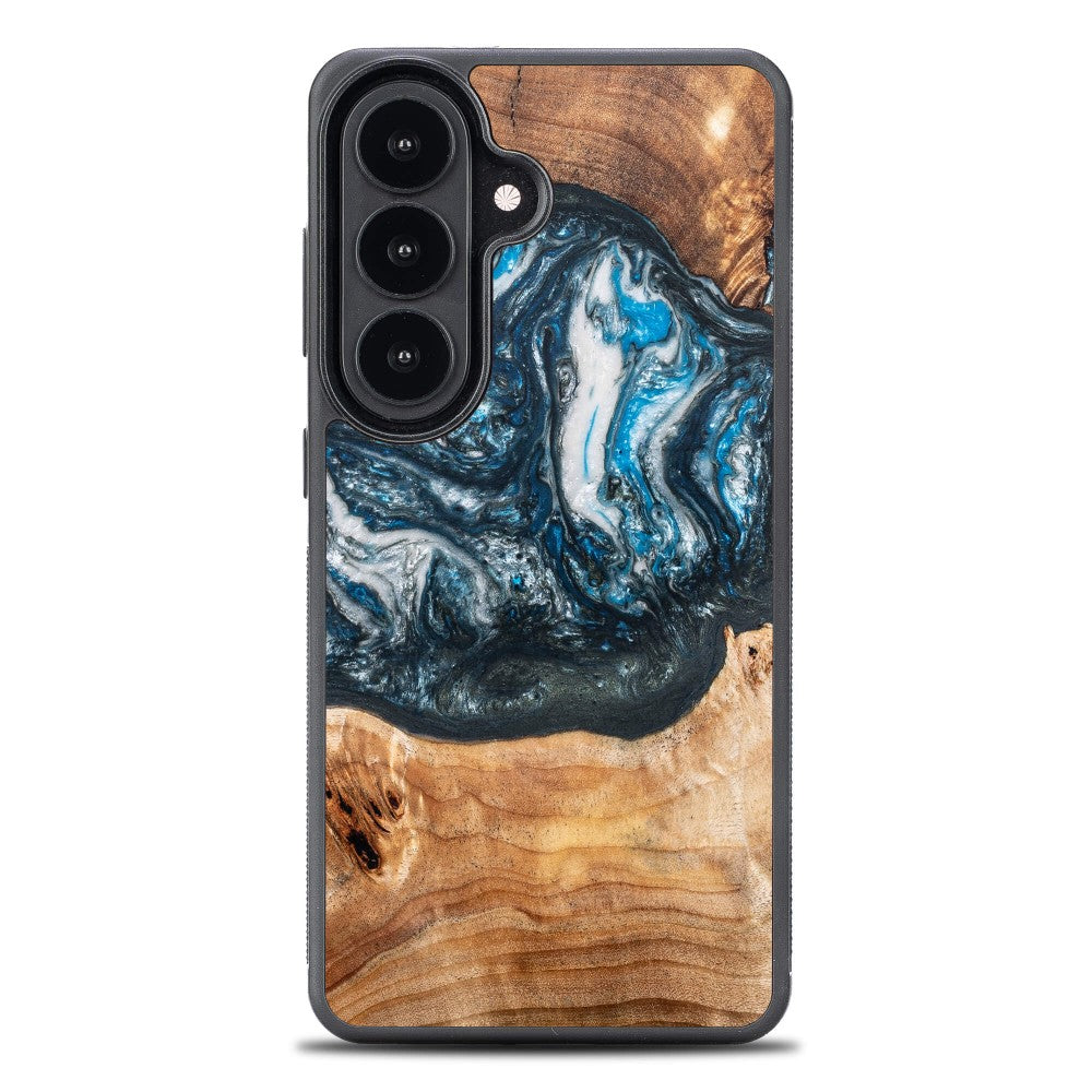 Holzhülle für Galaxy A37 5G, Bewood Unique Planets Erde