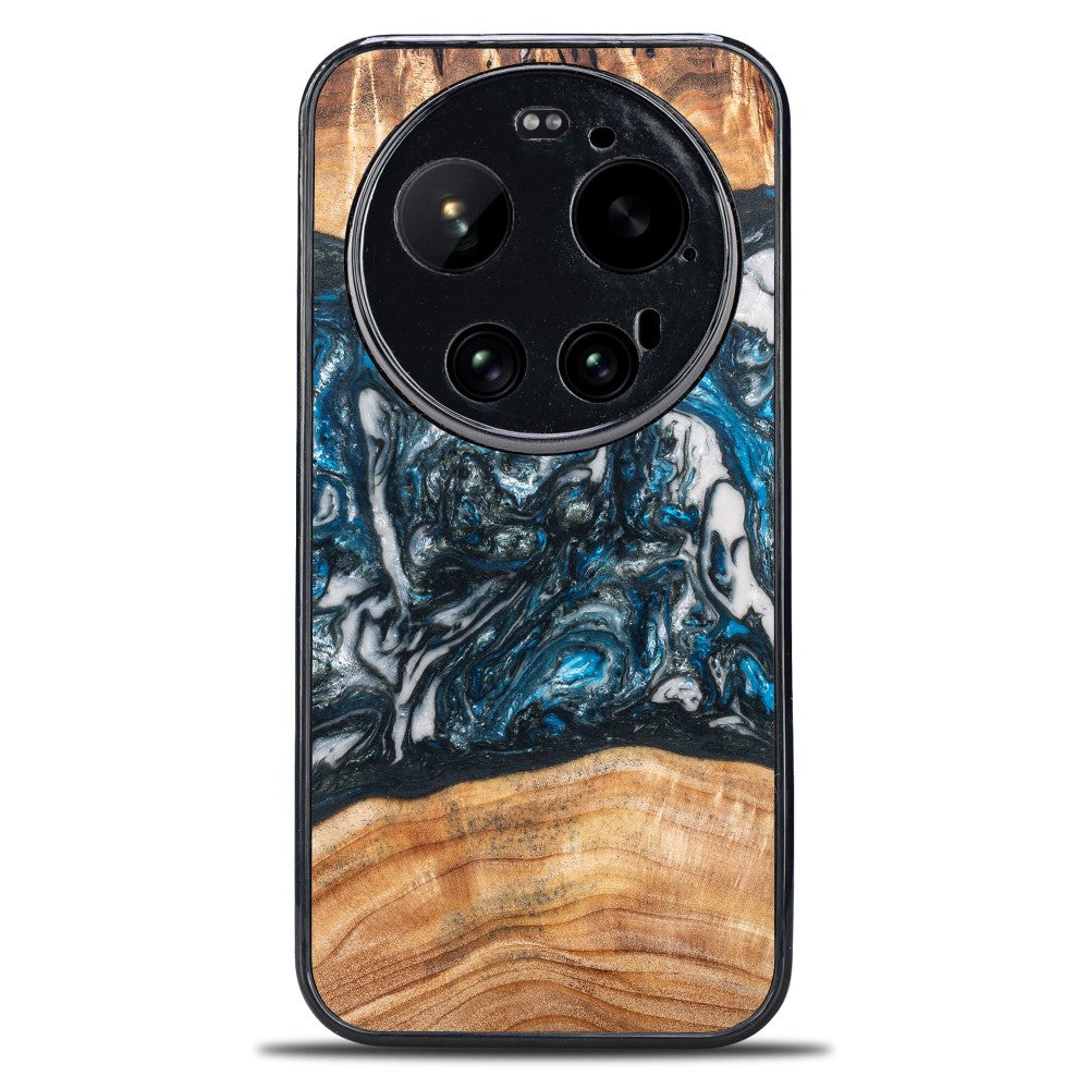 Holzhülle für Xiaomi 17 Ultra, Bewood Unique Planets Erde