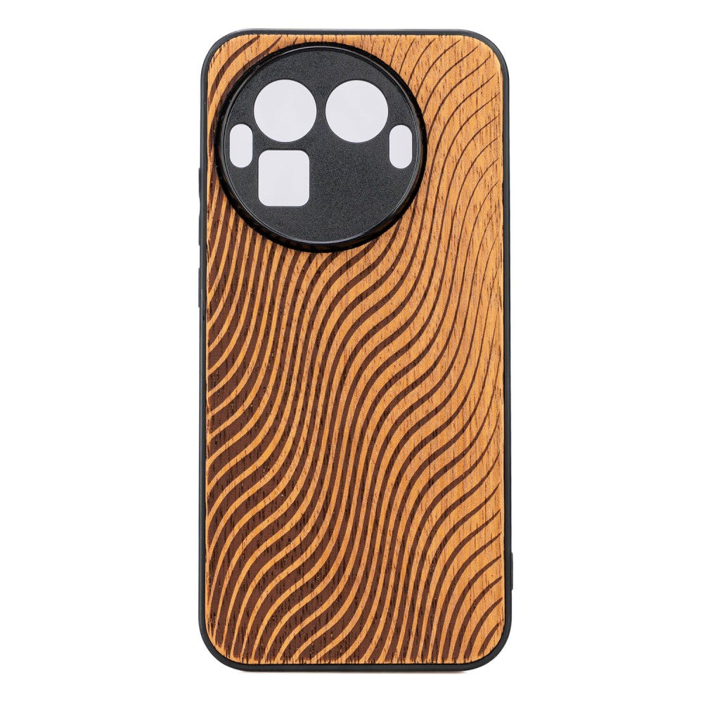 Holzhülle für Realme GT 8 Pro, Bewood Merbauwellen