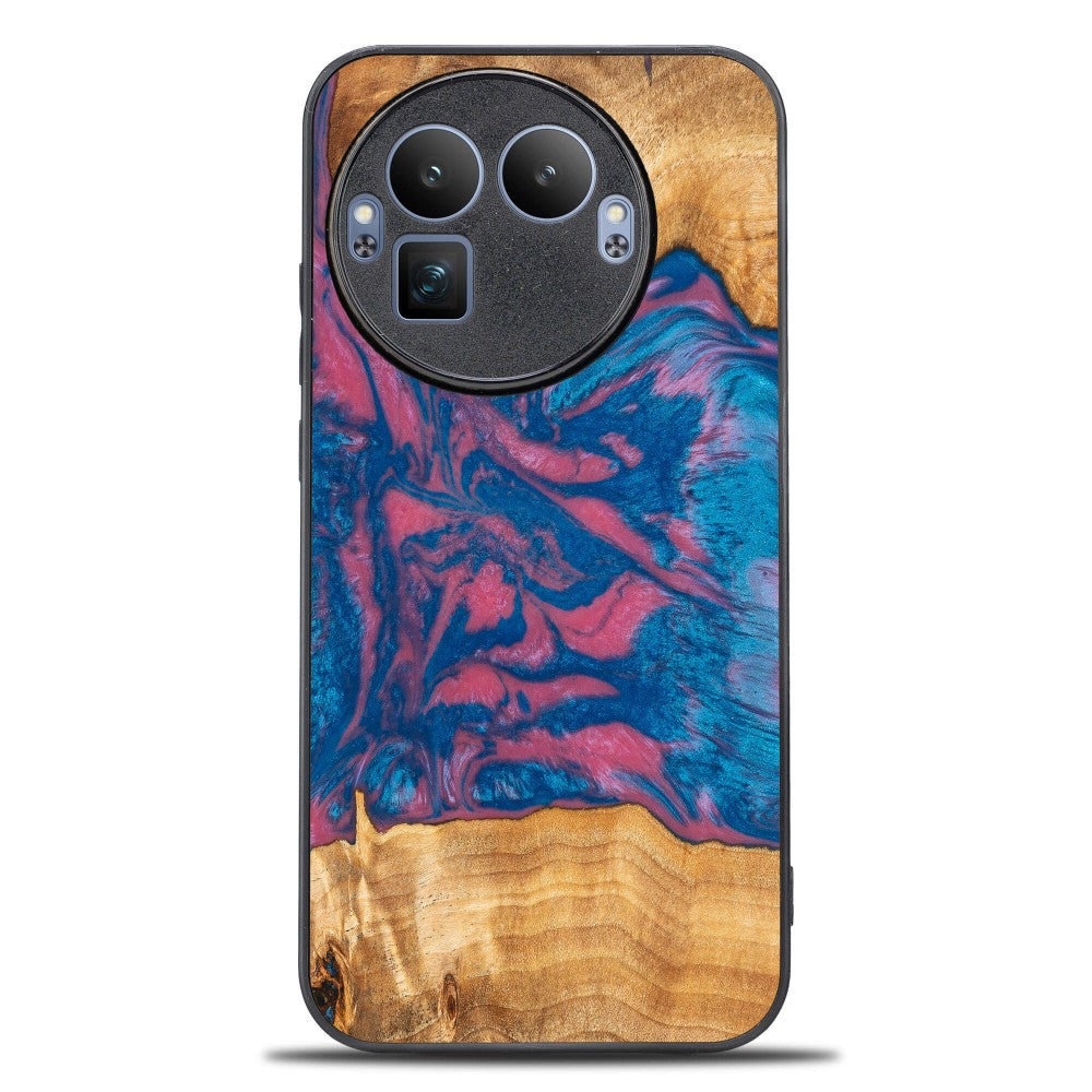 Holzhülle für Realme GT 8 Pro, Bewood Unique Neons Vegas