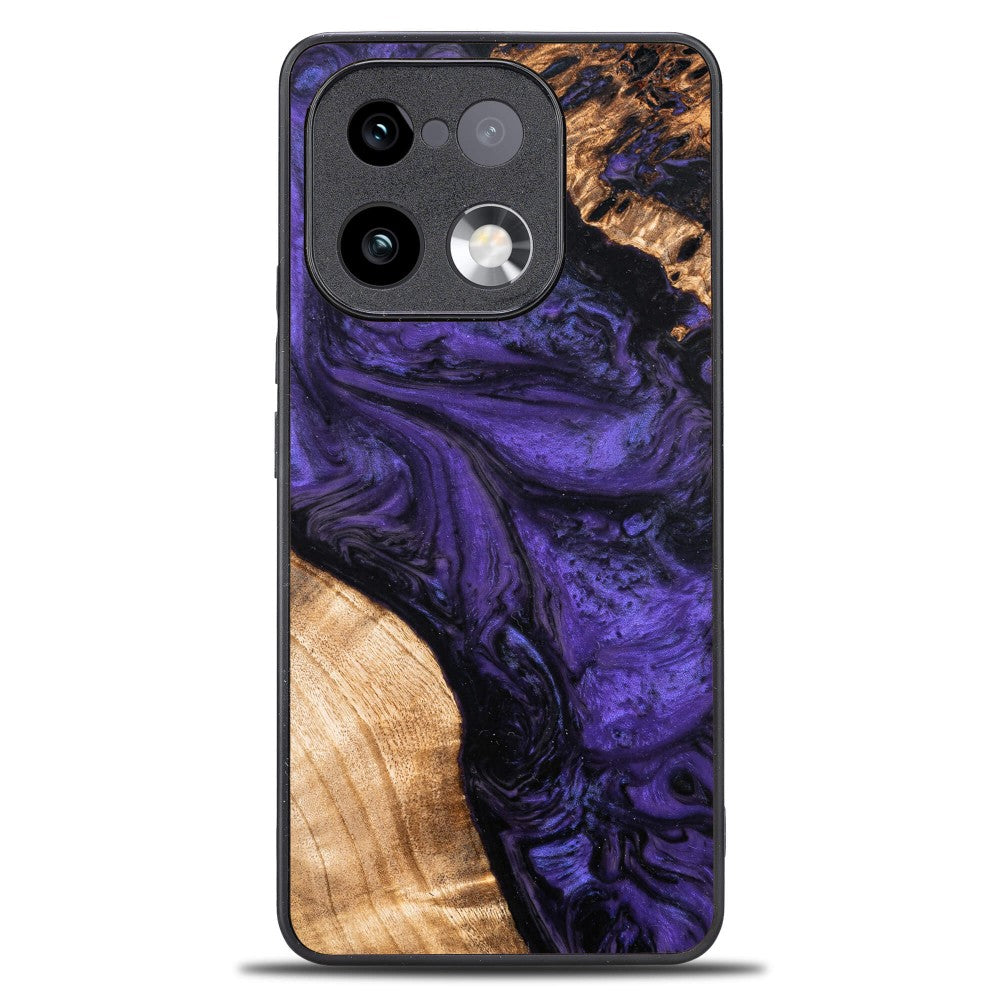 Holzhülle für Realme 16 Pro 5G, Bewood Unique Violet