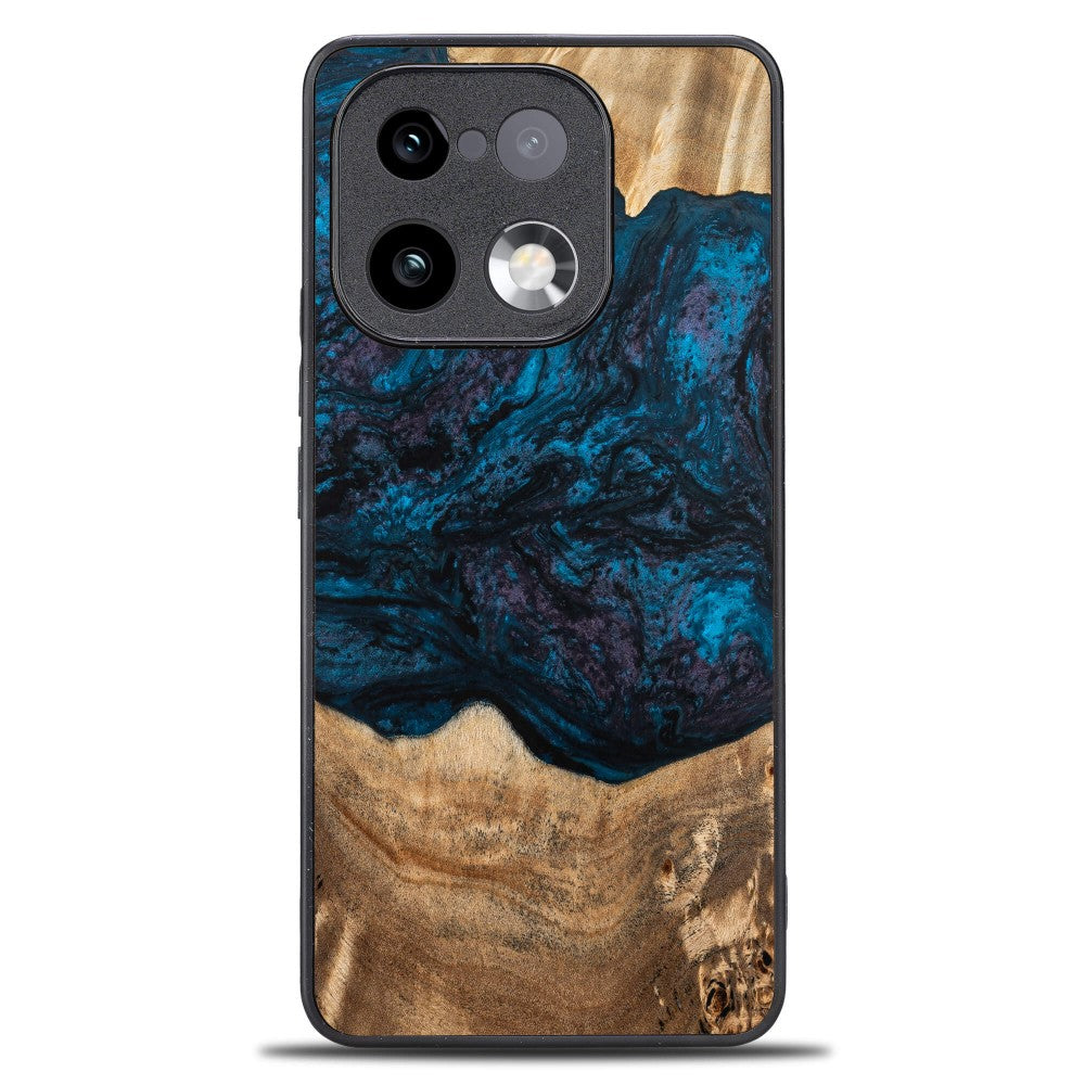 Holzhülle für Realme 16 Pro Plus 5G, Bewood Unique Planets Neptun