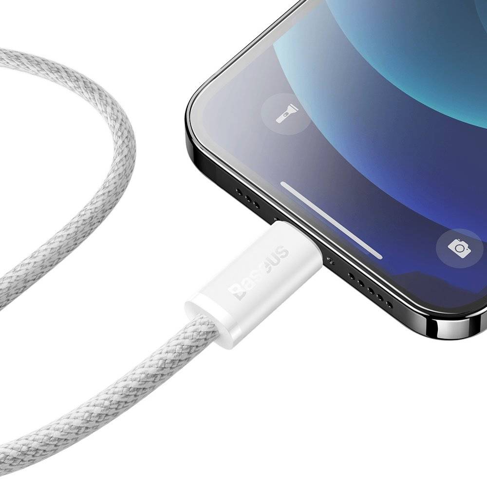 Dynamic Series Baseus USB-C zu Lightning 20W PD Kabel 2m, weiß