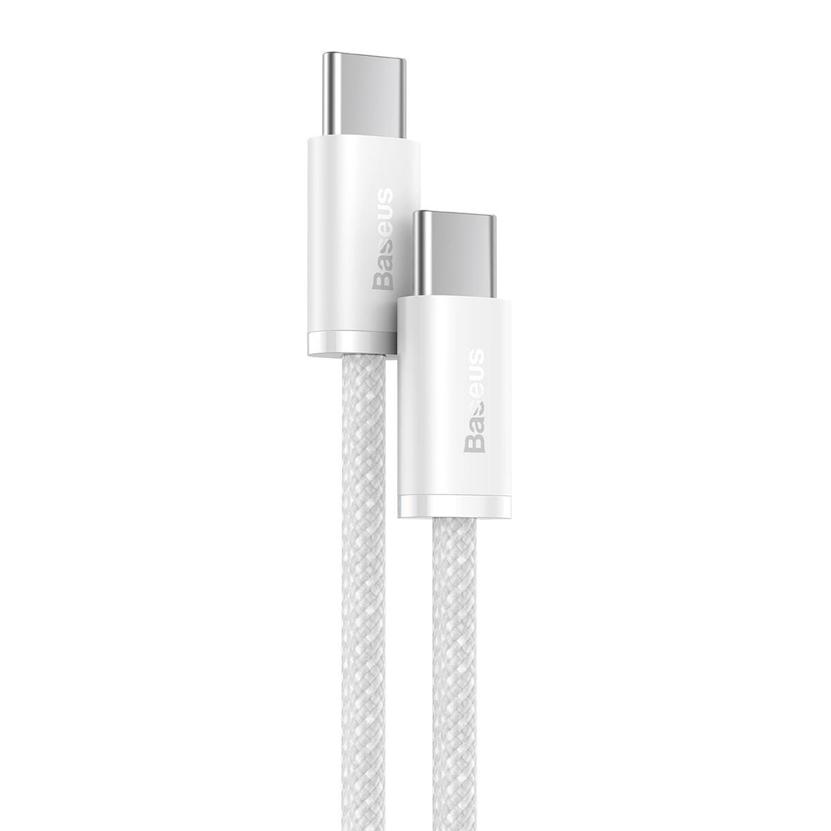 Dynamic Series Baseus USB-C zu USB-C 100W Kabel 2m, weiß