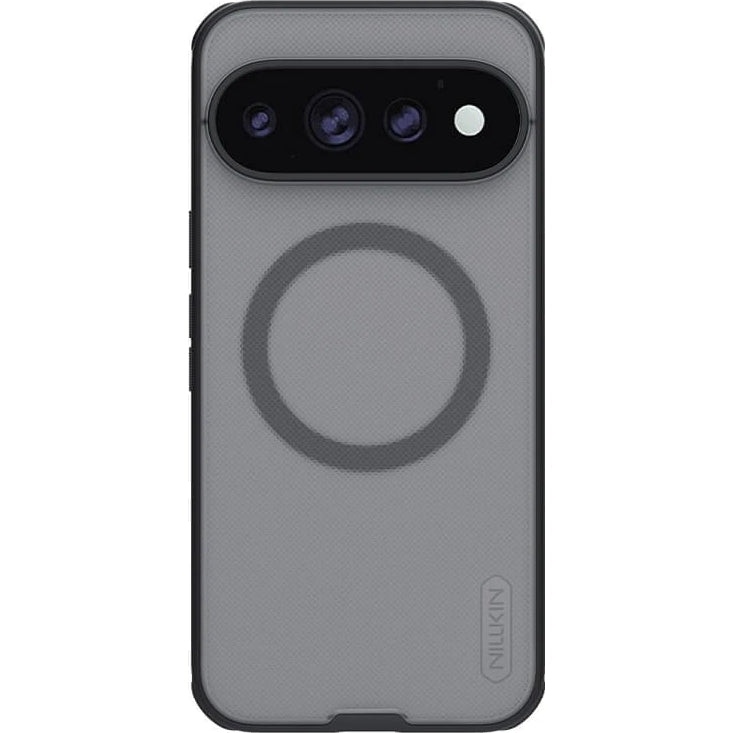 Handyhülle für Google Pixel 11 Pro, Nillkin Frosted Shield Pro Magnetic mit MagSafe, Geräuchert mit schwarzem Rahmen (1/12)