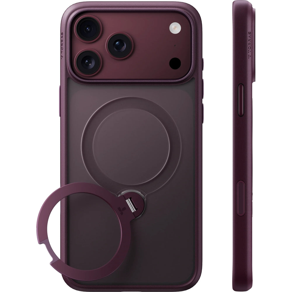 Handyhülle für iPhone 18 Pro Max / 17 Pro Max Torras Ostand Q3 Spin, Violett (1/9)