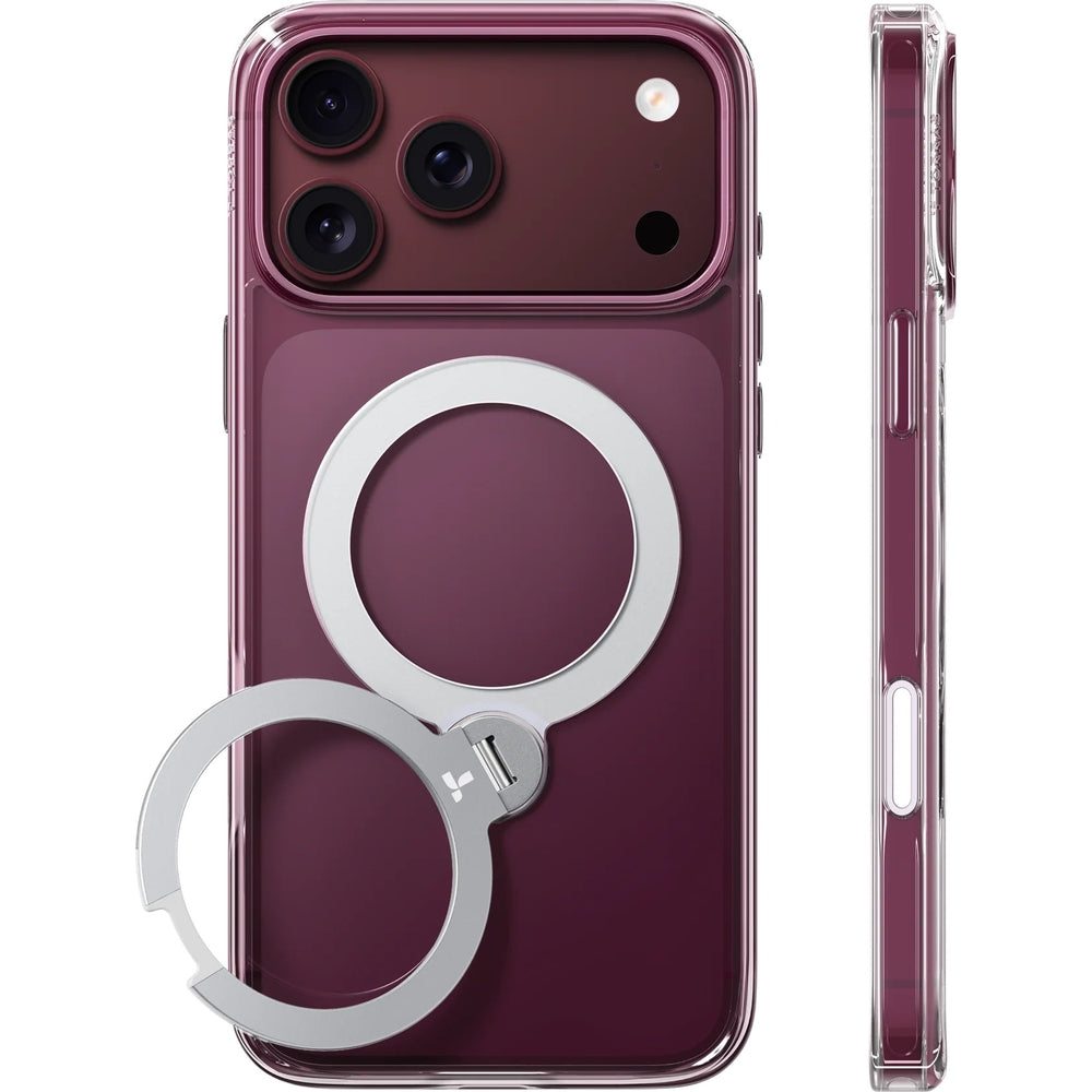 Handyhülle für iPhone 18 Pro Max / 17 Pro Max Torras Ostand Q3 Spin, Transparent (1/8)