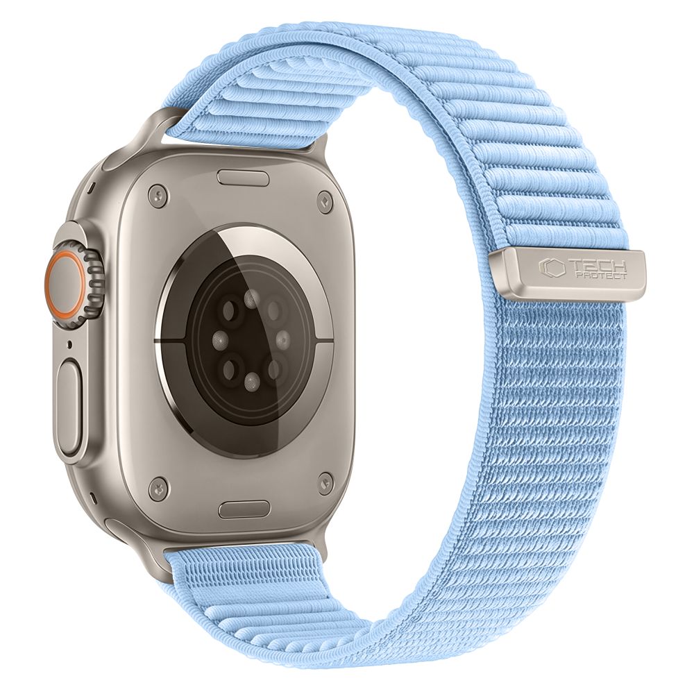 Armband für Apple Watch 38/40/41/42 mm, Tech Protect Nylon Pro, Blau (1/7)