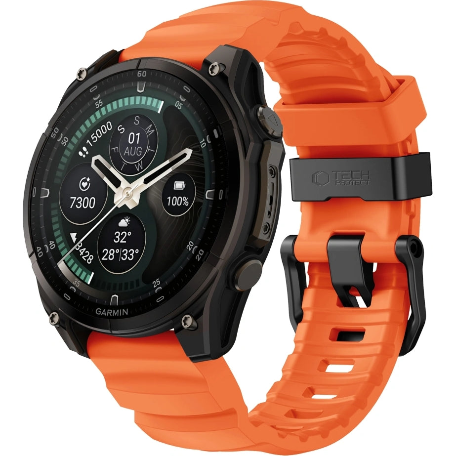 Armband für QuickFit 22 mm, Tech-Protect Motion, Orange (1/10)