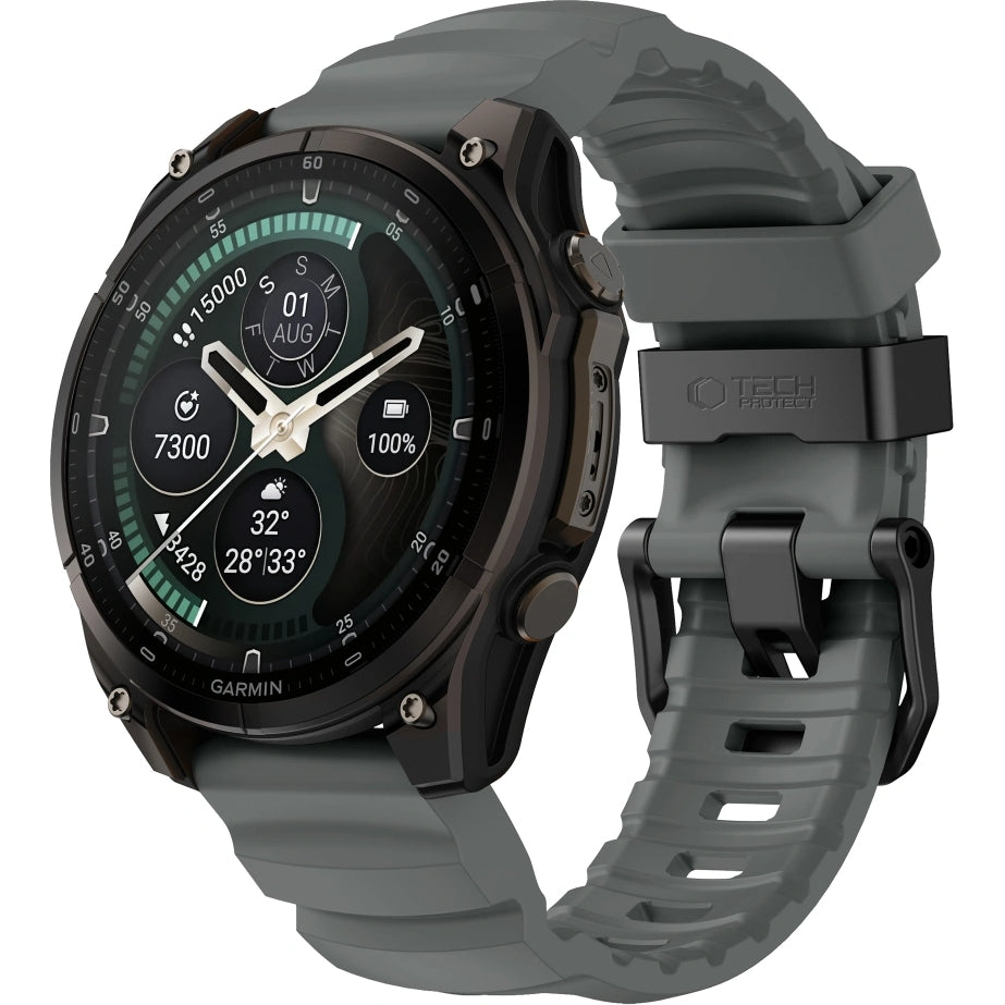 Armband für QuickFit 26 mm, Tech-Protect Motion, Grau (2/10)