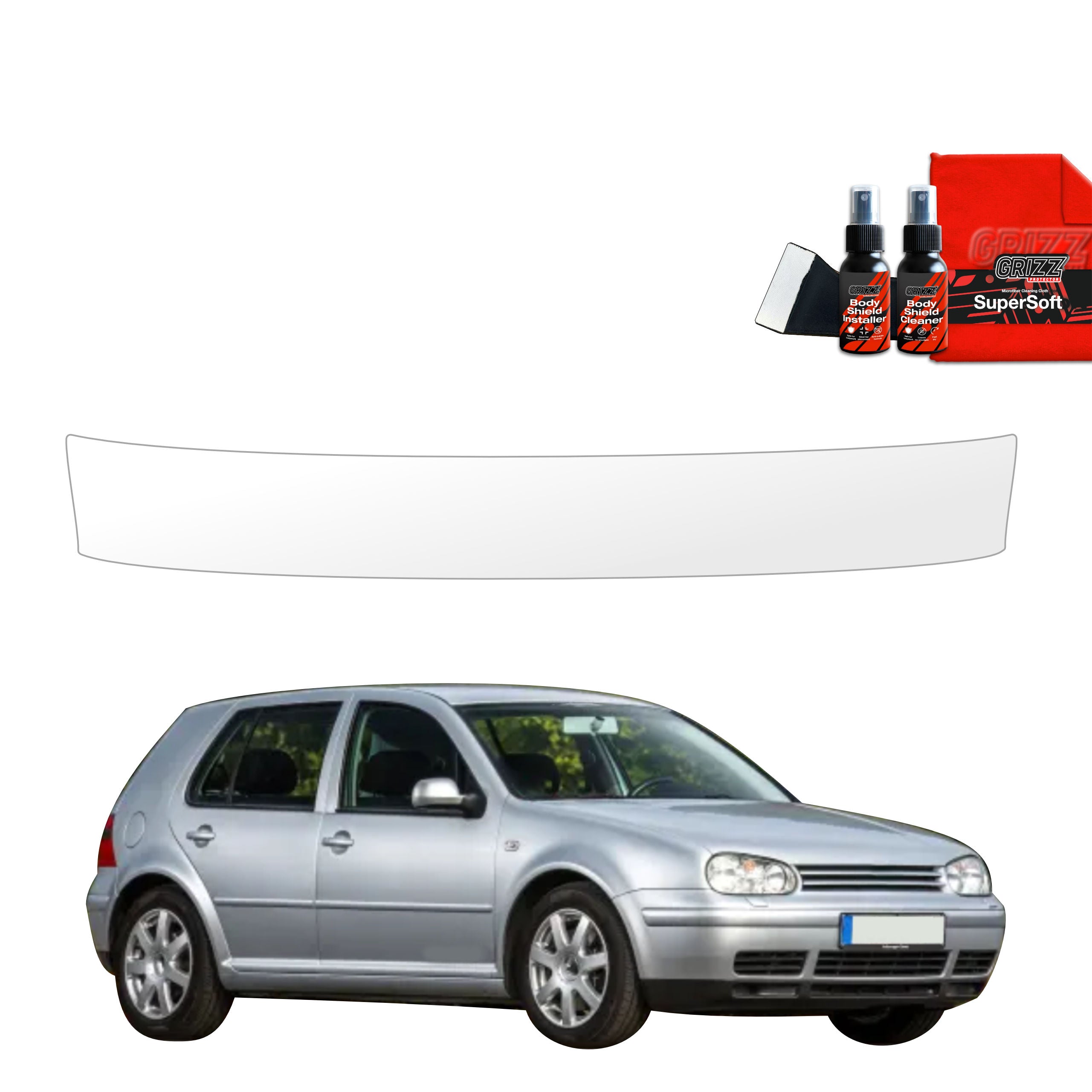 Schutzfolie Grizz Protector für Ladekante - Volkswagen Golf 4 Hatchback 5D (1997-2003)