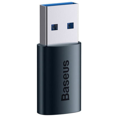 Baseus Ingenuity, Mini OTG Adapter, USB-A auf USB-C Adapter, blau