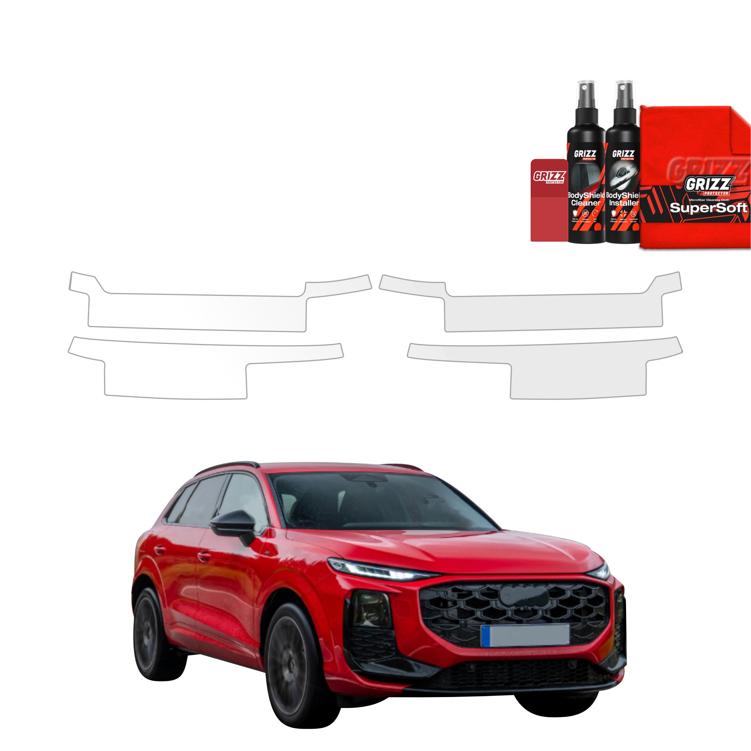 4in1 Schutzfolie Grizz Protector für Schweller - Audi Q3 (2025-2026)