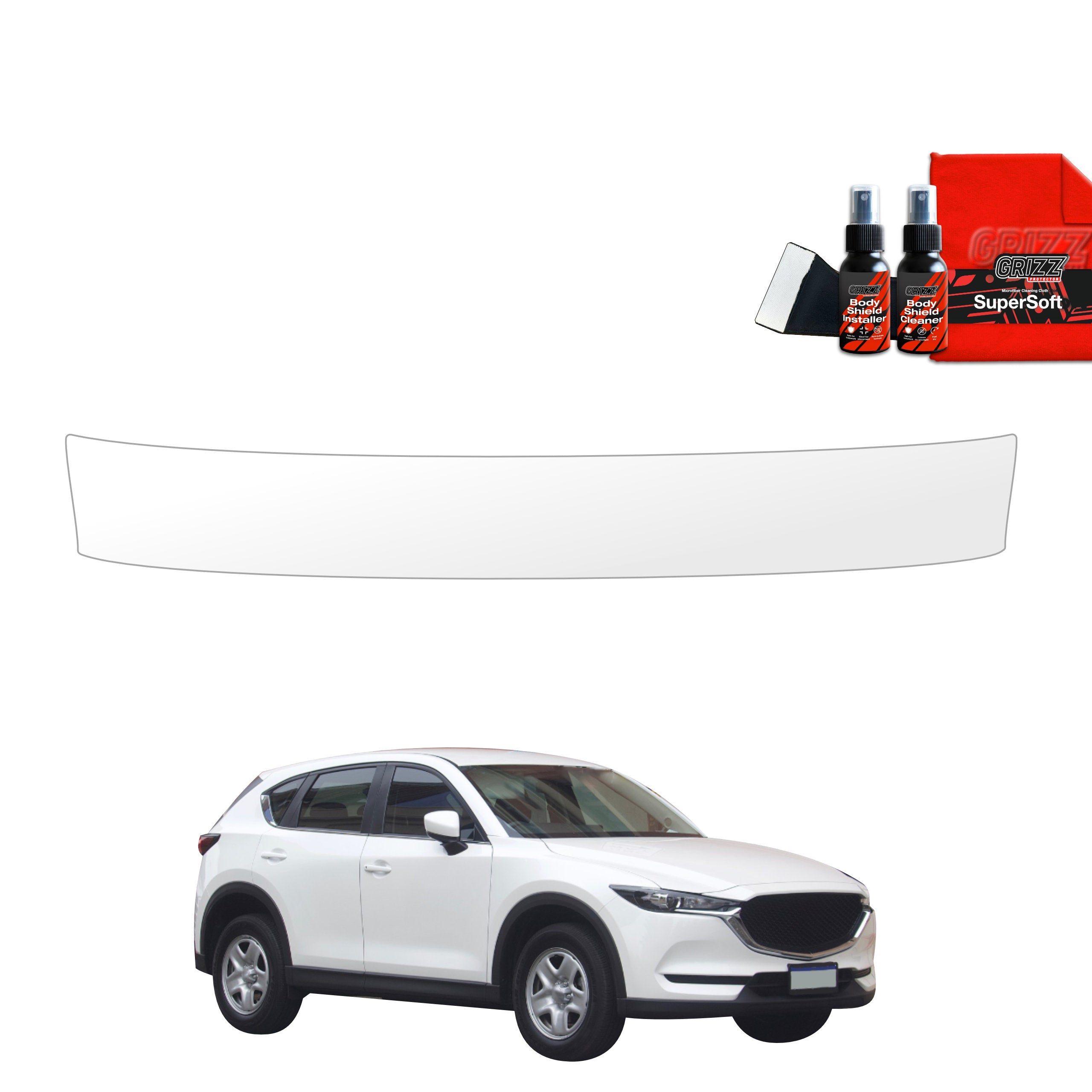 Schutzfolie Grizz Protector für Ladekante - Mazda CX5 KF (2016-2026)