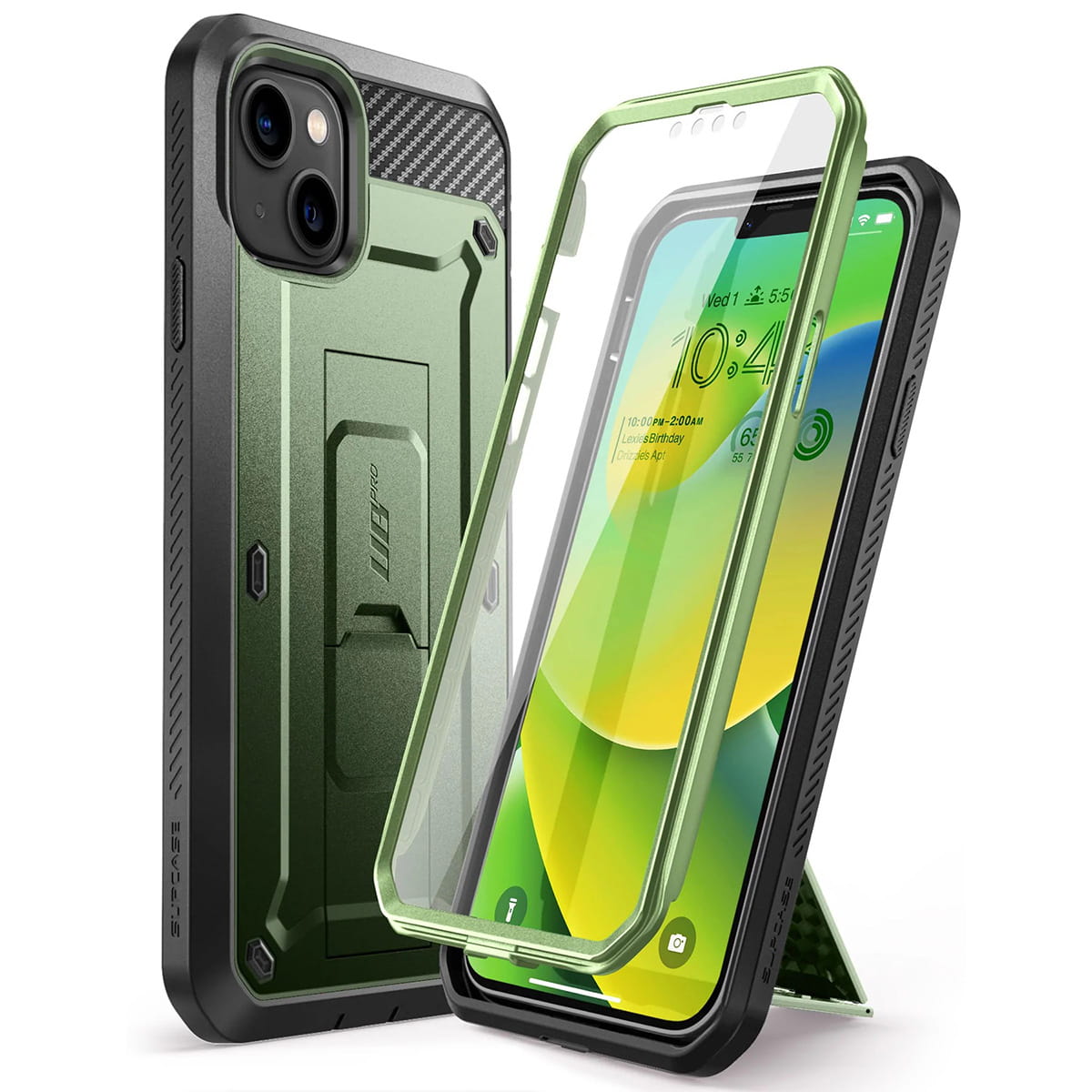 Schutzhülle Supcase UB Pro SP für iPhone 14 / 13, Grün