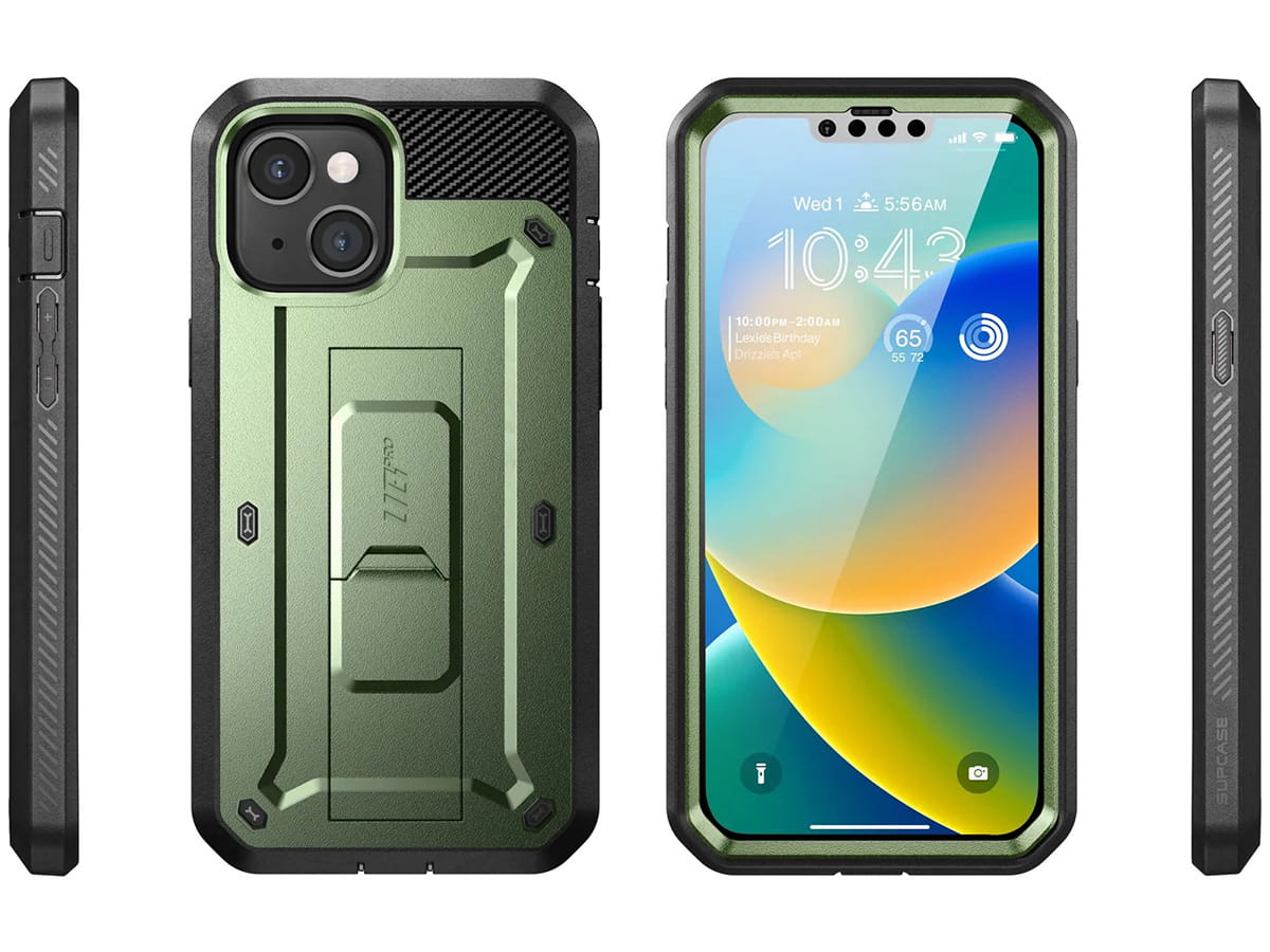 Schutzhülle Supcase UB Pro SP für iPhone 14 / 13, Grün