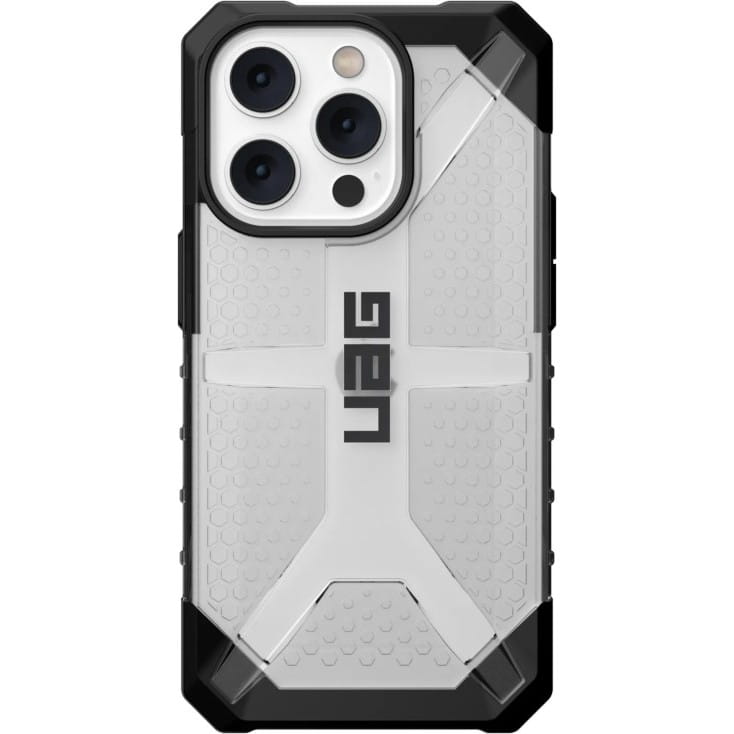 Schutzhülle Urban Armor Gear Plasma für iPhone 14 Pro, Transparent