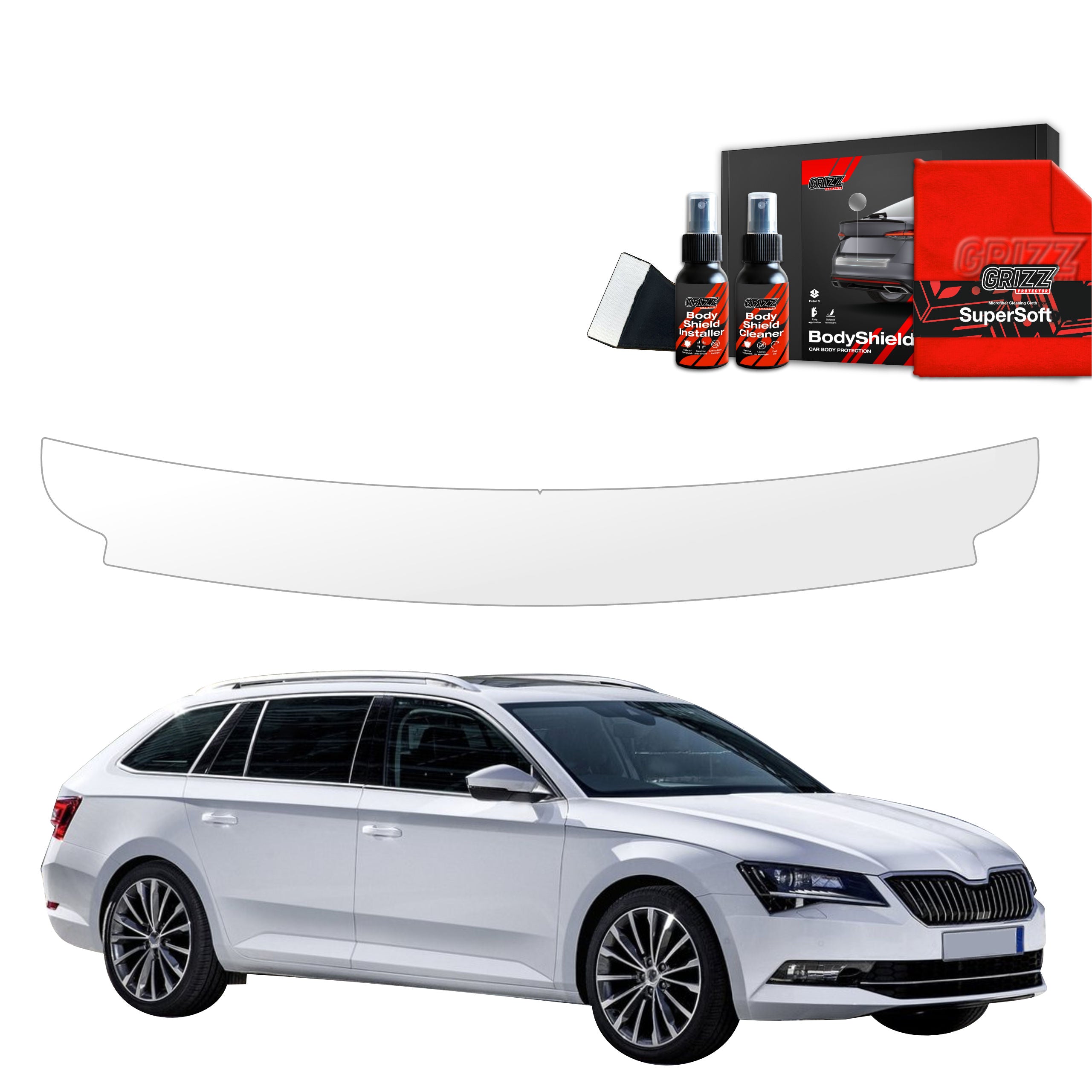 Schutzfolie Grizz Protector für Ladekante - Skoda Superb 3 Combi (2016-2019)