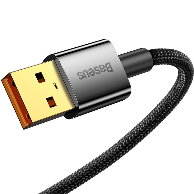Kabel Explorer Series Baseus 100W USB-A zu USB-C Kabel 1m, Schwarz