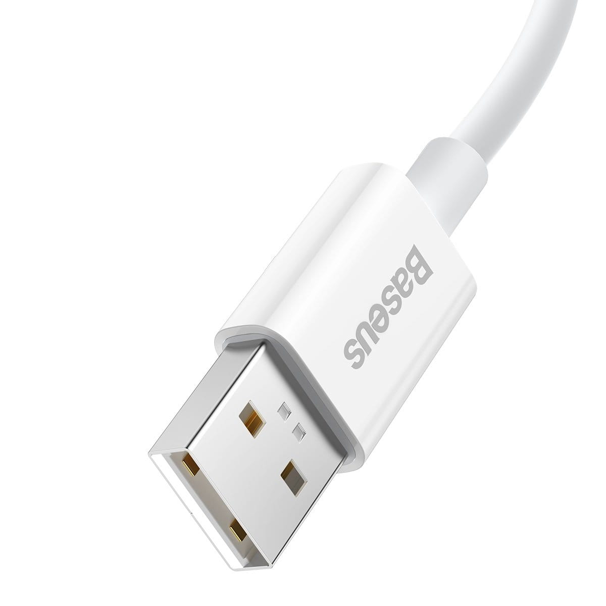Kabel Baseus Superior Series Supervooc 65W USB-A für USB-C 1m, Weiß