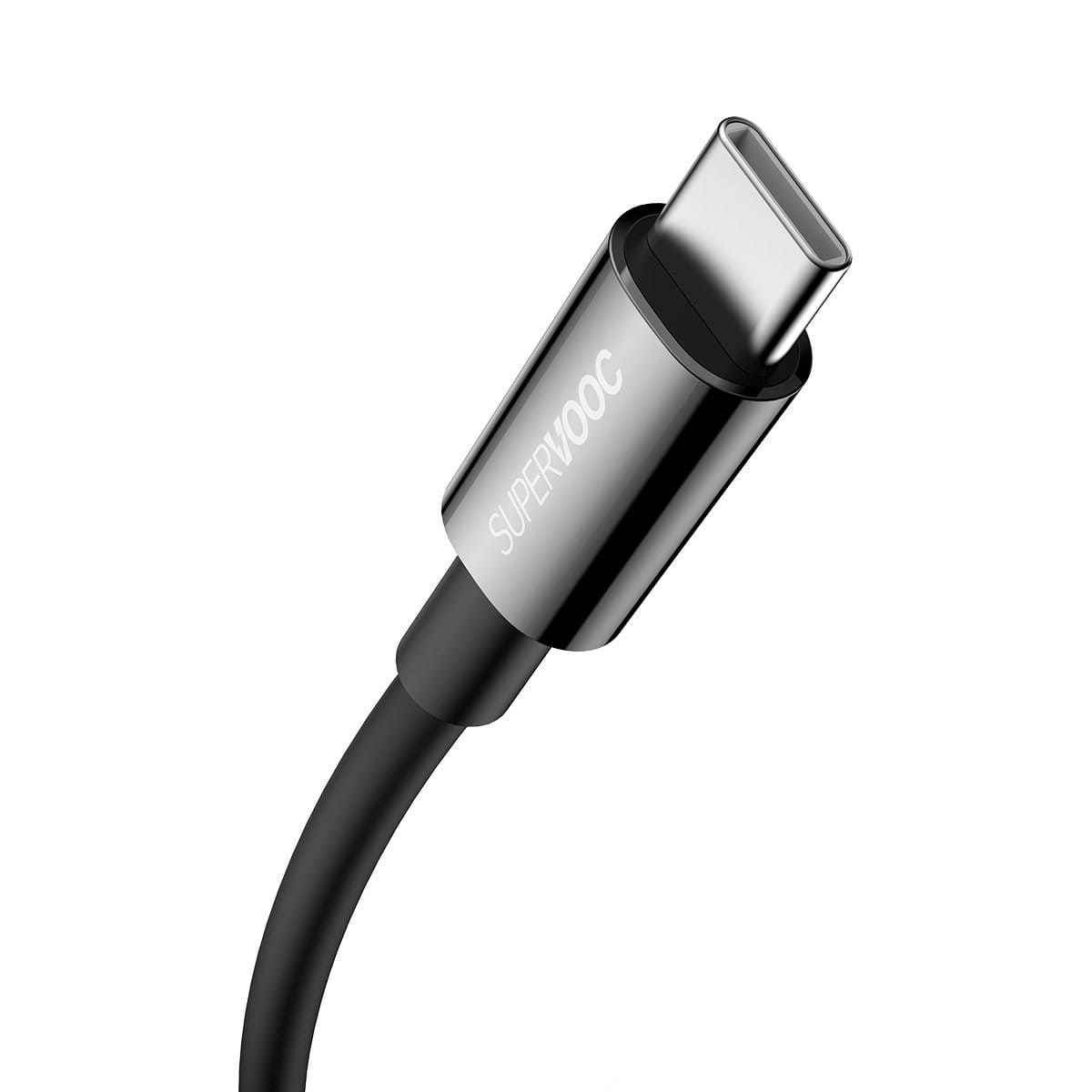 Kabel Baseus Superior Series Supervooc 65W USB-A für USB-C 1m, Schwarz