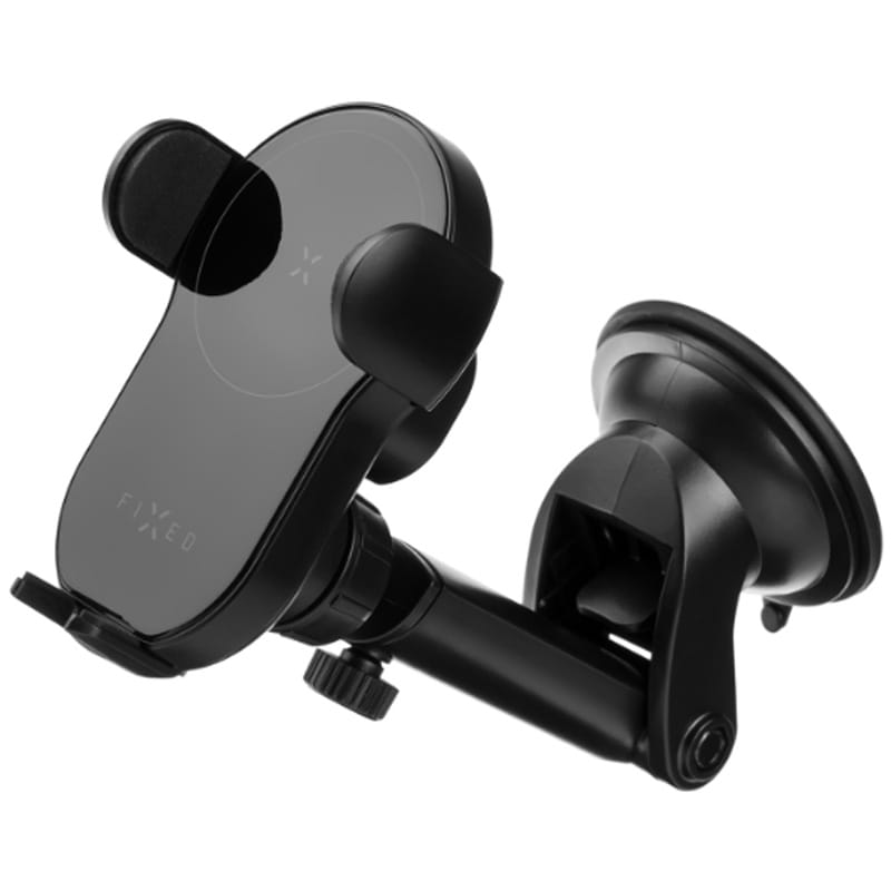 Autohalterung Fixed Matic XL mit 15W Qi Wireless Charging, Schwarz