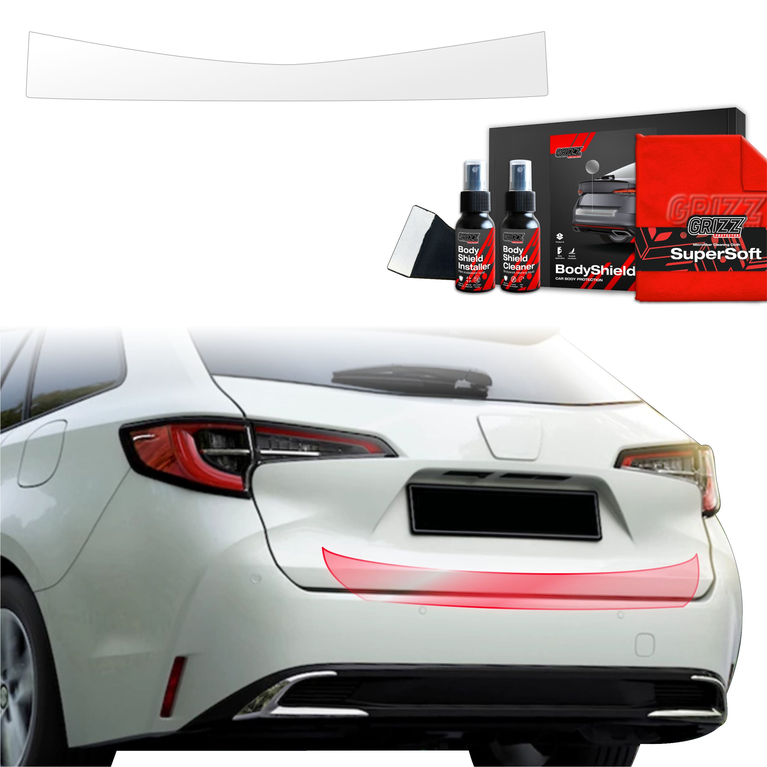 Schutzfolie Grizz Protector für Ladekante - Suzuki Swace Facelift (2023-2026)