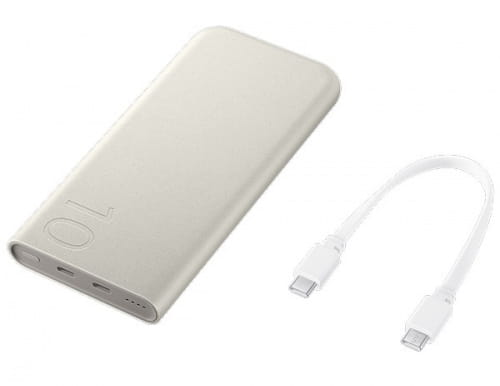 Samsung Akkupack 25W 2x USB-C, PD, Dual Port, 10000 mAh, Beige