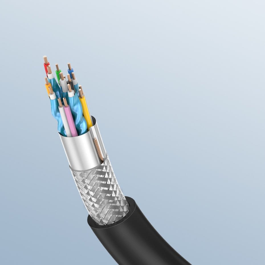Kabel Ugreen HDMI 4k 60Hz 30 AWG 19 pin, 2.0v, 2m, Schwarz