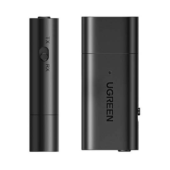 Bluetooth-Funkadapter 5.1 UGREEN Audio-Sender 3,5 mm Miniklinke, Schwarz