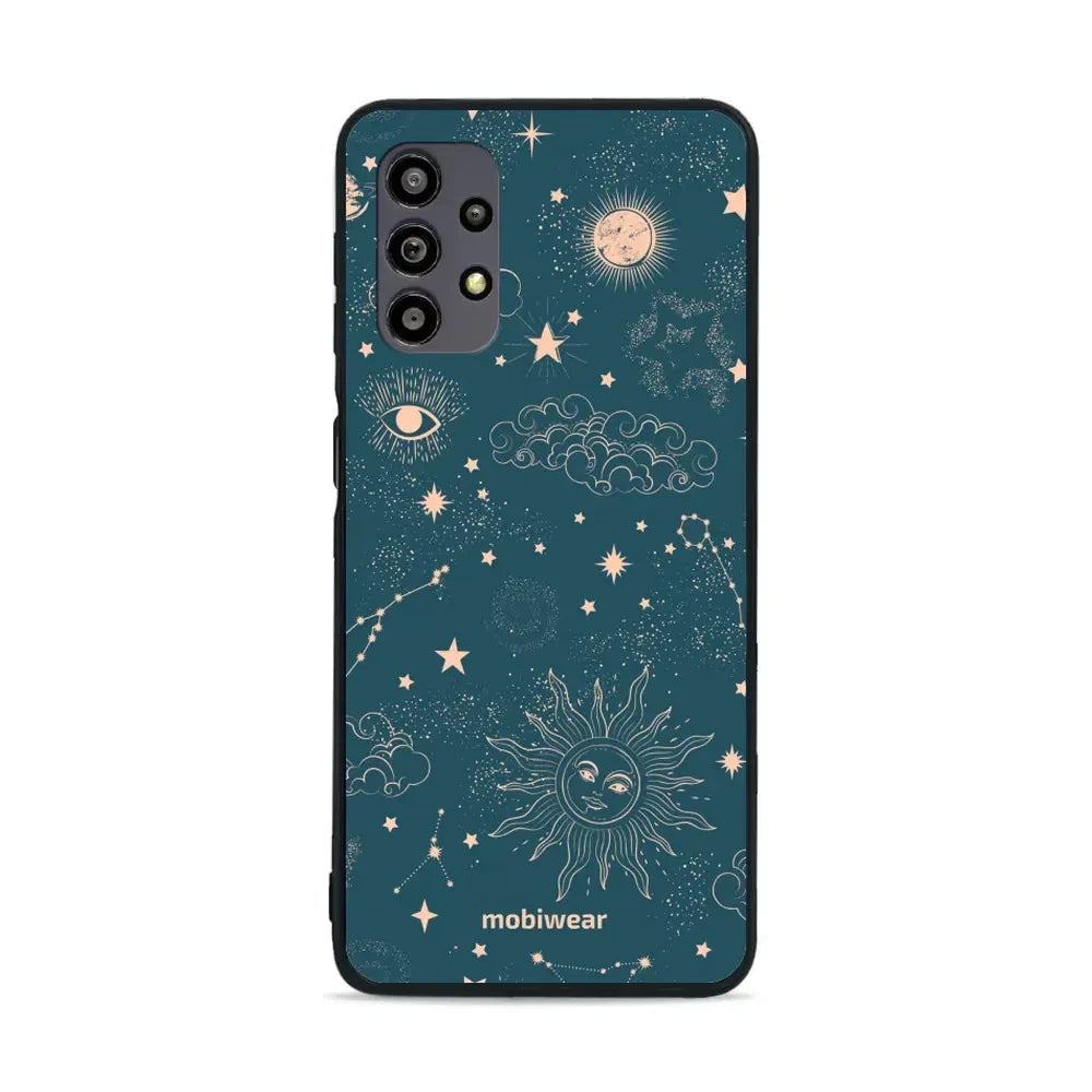 Handyhülle für Galaxy A32 5G, Mobiwear Glossy Case, Astraler Staub