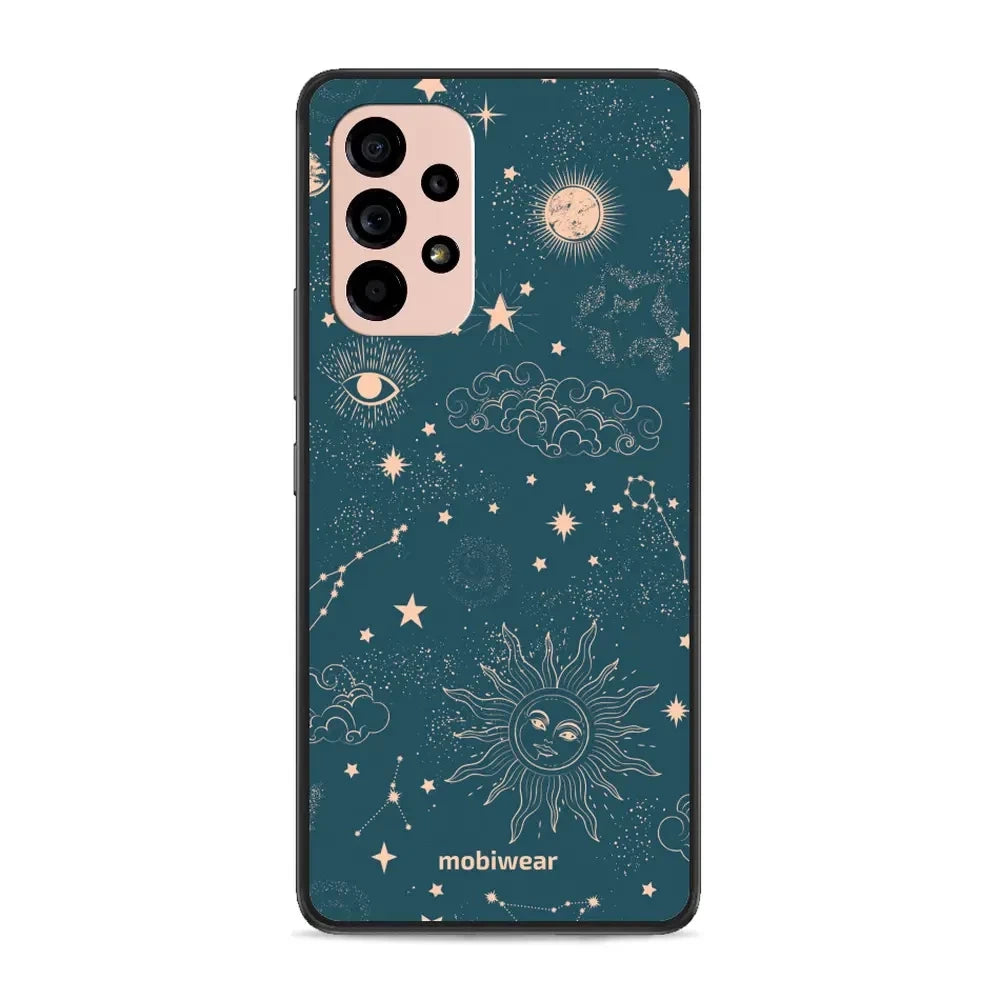 Handyhülle für Galaxy A53 5G, Mobiwear Glossy Case, Astraler Staub