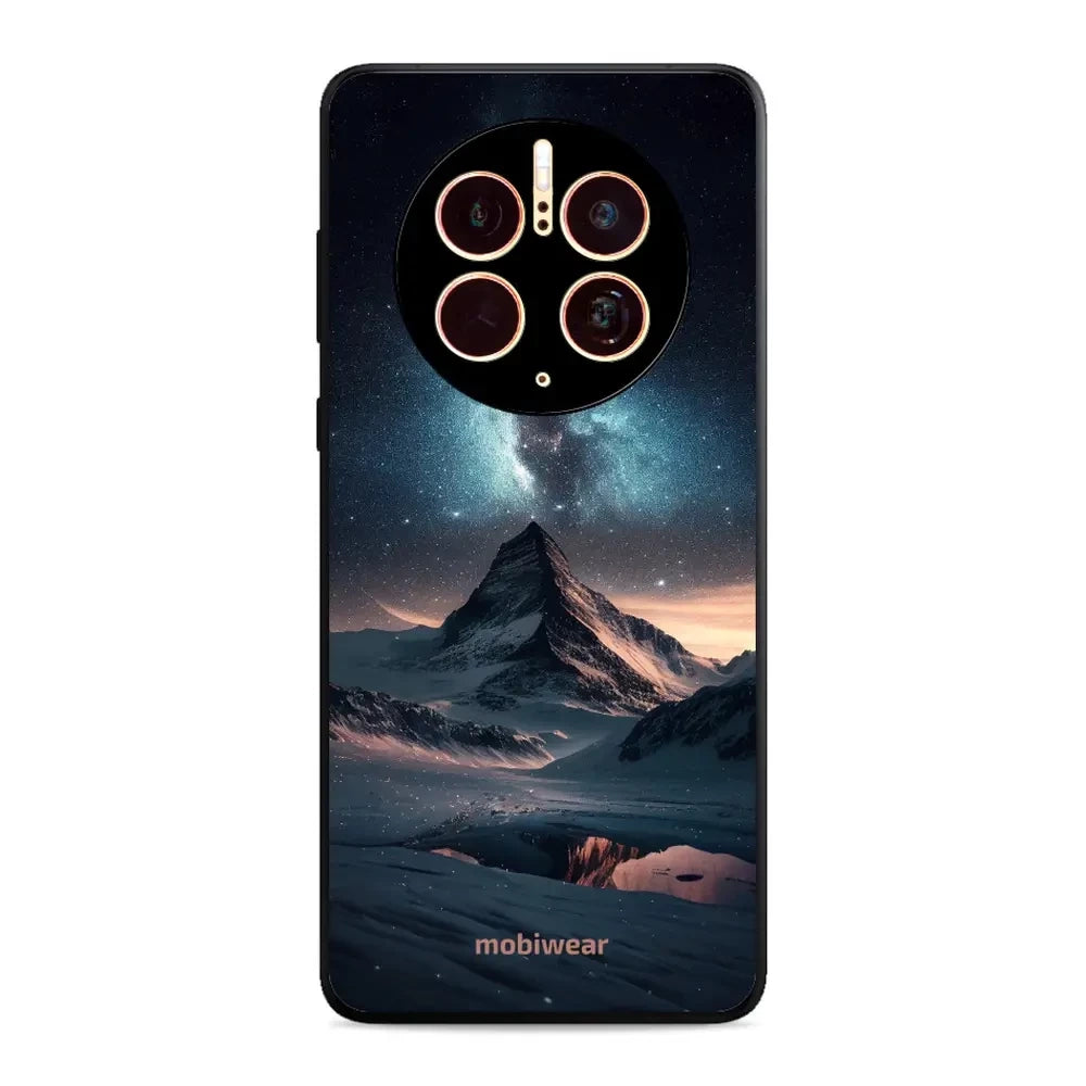 Handyhülle für Huawei Mate 50 Pro, Mobiwear Glossy Case, Nachtberg