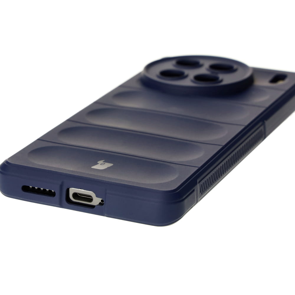Robuste Handyhülle für Vivo X90 Pro, Bizon Case Tur, Dunkelblau