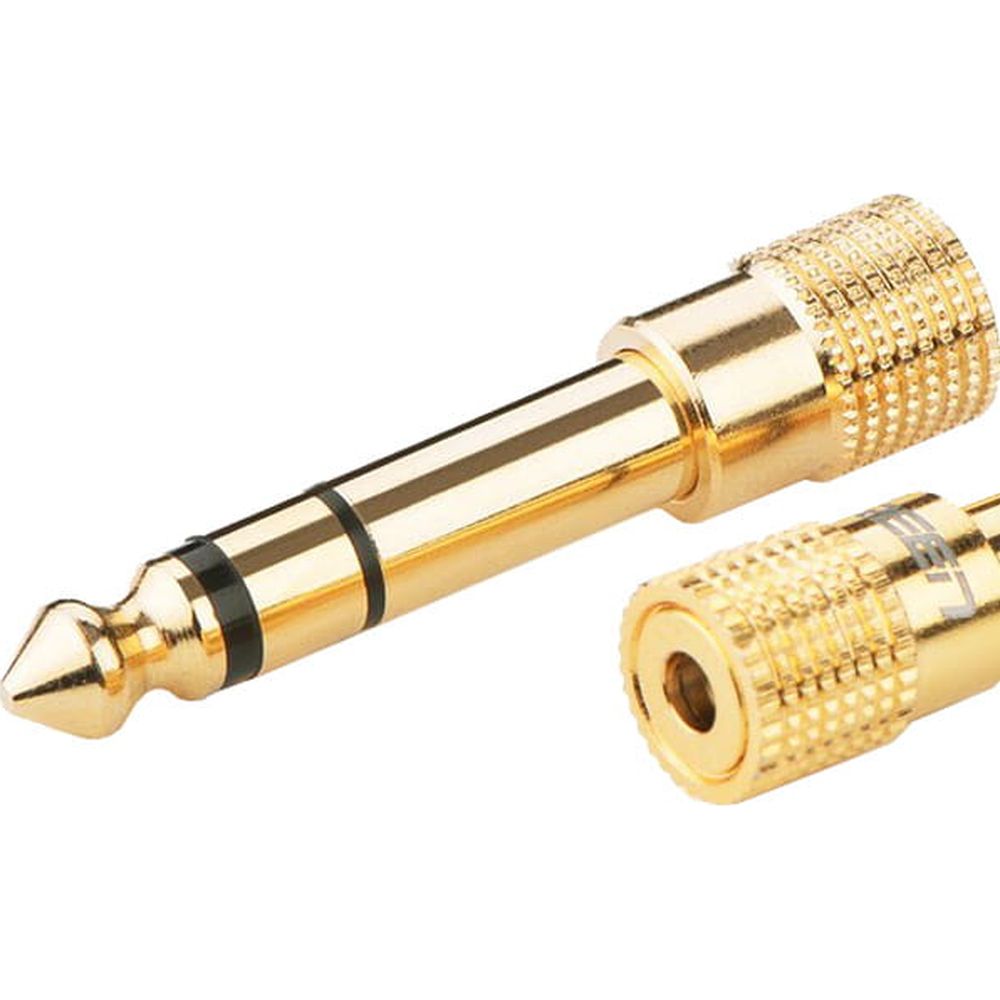 Ugreen Adapter/Adapter von 3,5 mm Mini Jack auf 6,3 mm Jack, Gold