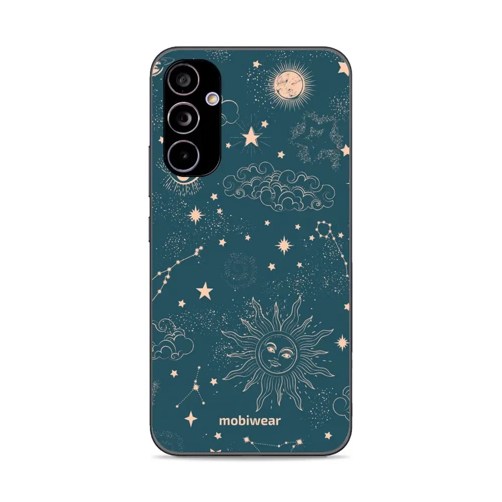 Handyhülle für Galaxy A34 5G, Mobiwear Glossy Case, Astraler Staub