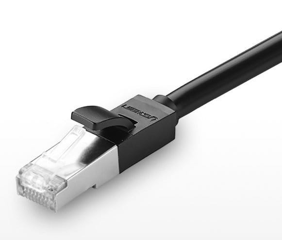 Internet Kabel/Verlängerung, Ugreen, Ethernet RJ45 Cat 6, FTP 1000 Mbps, 3m, Schwarz