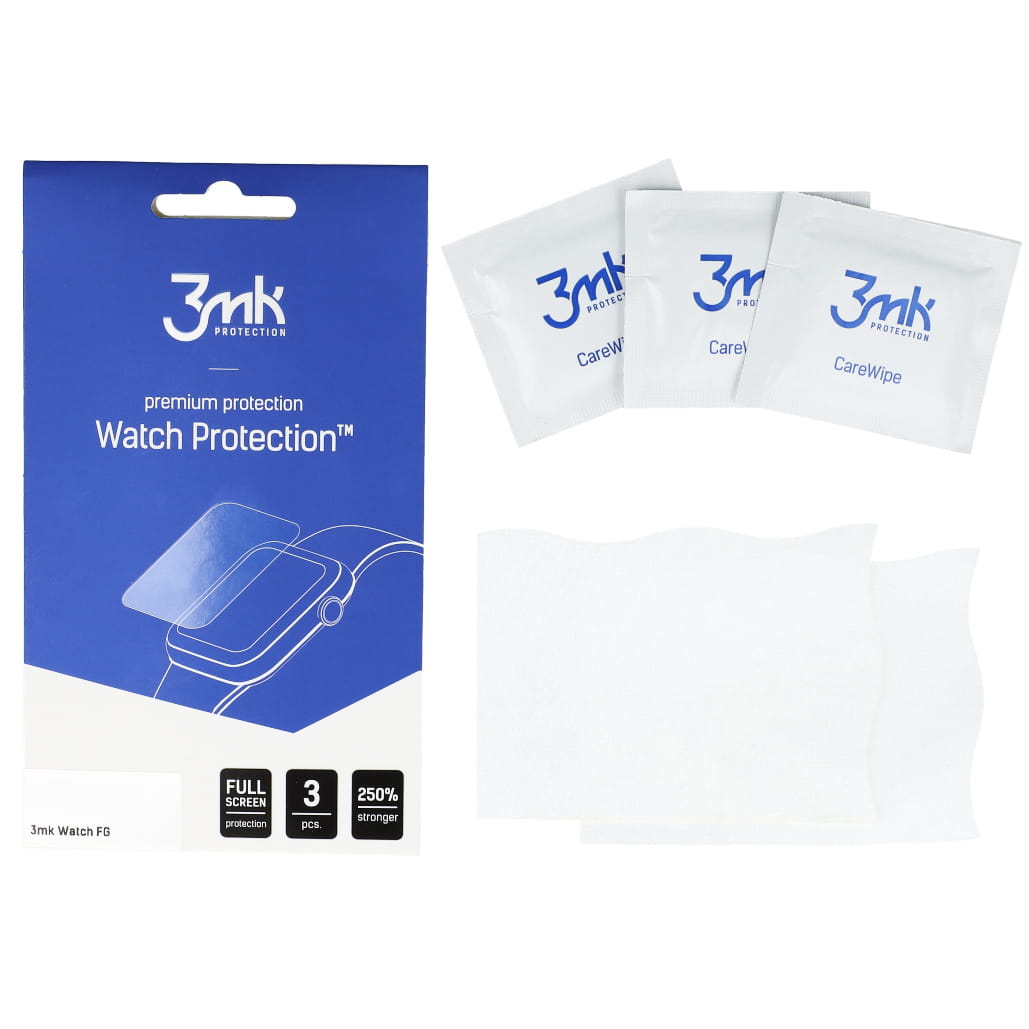 Hybridglas 3mk Watch Protection für Garmin Instinct 2X, 3 Stück