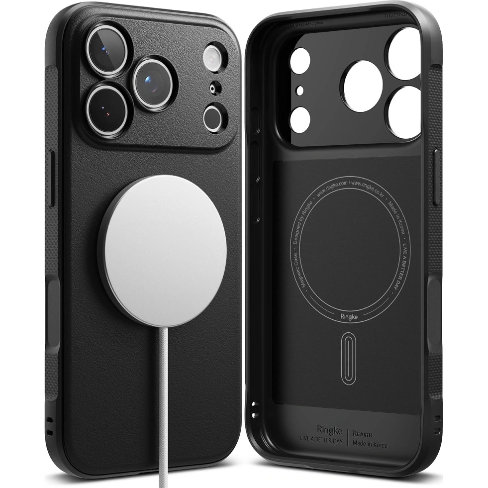 Handyhülle für iPhone 18 Pro Max / 17 Pro Max, Ringke Onyx Magnetic mit MagSafe, Schwarz (2/9)