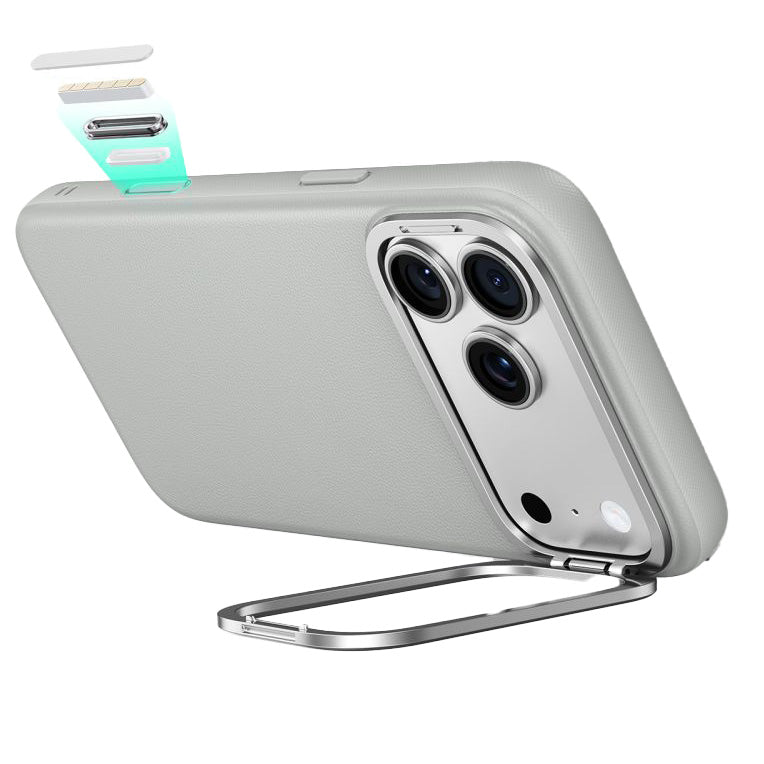 Handyhülle für iPhone 18 Pro Max / 17 Pro Max, ESR Atelier Kickstand mit MagSafe, Grau (2/9)