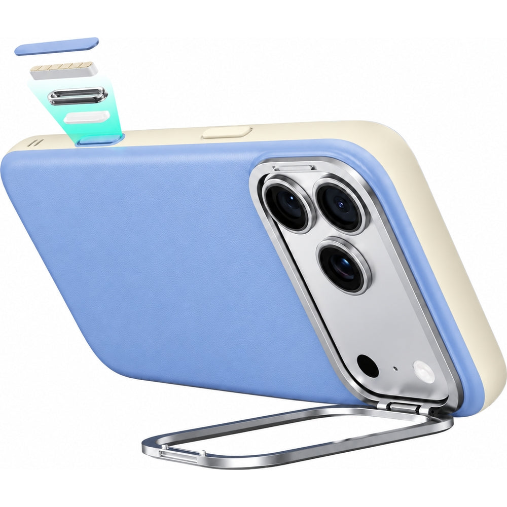 Handyhülle für iPhone 18 Pro / 17 Pro, ESR Atelier Kickstand mit MagSafe, Blau (2/9)