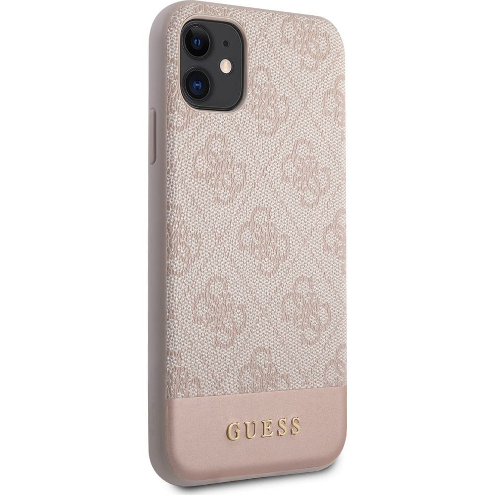 Schutzhülle Guess 4G Stripe Collection für iPhone 11 / XR, Rosa