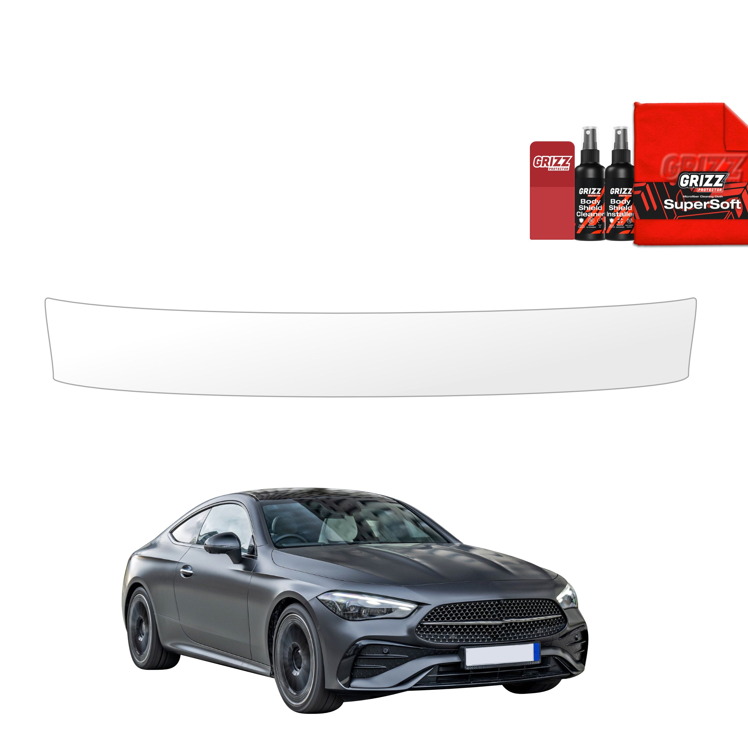 Schutzfolie Grizz Protector für Ladekante - Mercedes CLE 300 (2023-2026)