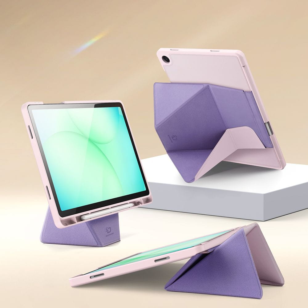 Schutzhülle mit Klappe für Galaxy Tab A11 Plus / A9 Plus, Dux Ducis Vers, Rosa