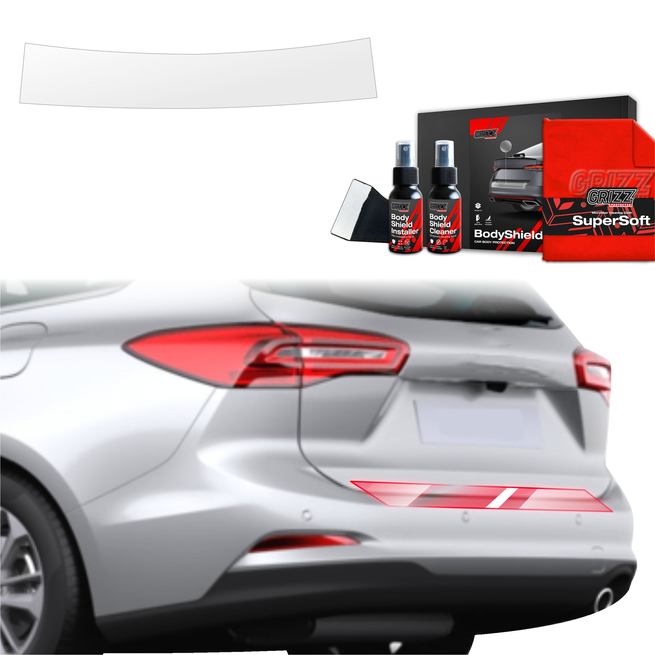 Schutzfolie Grizz Protector für Ladekante - Ford Focus Active X Kombi Facelift (2021-2025)
