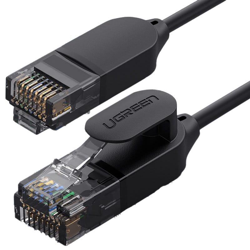 Ethernet Netzwerkkabel Ugreen RJ45 Cat 6 UTP, 1000Mbps, 1m, Schwarz