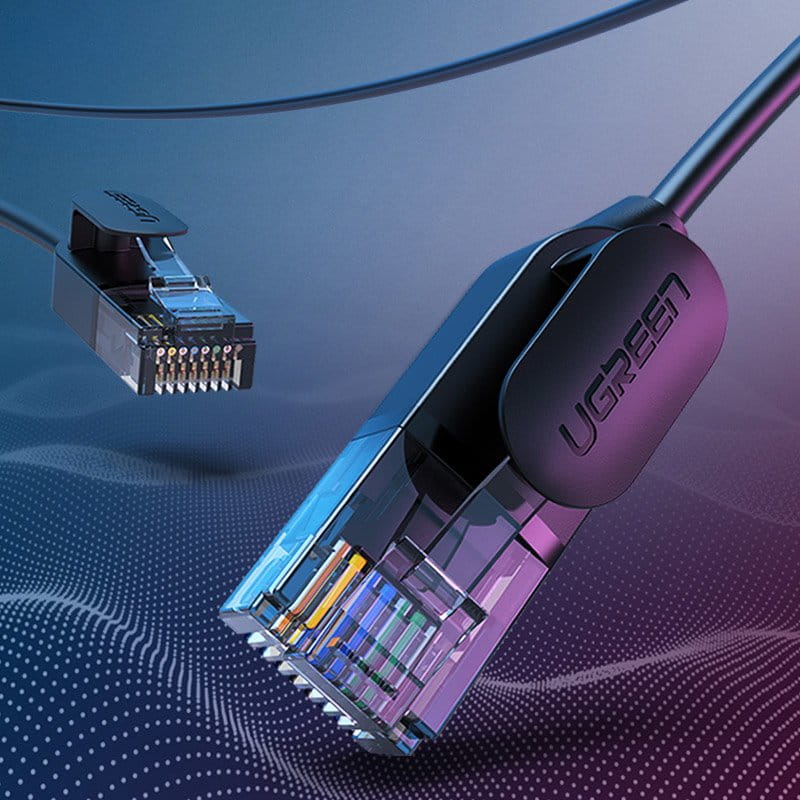 Ethernet Netzwerkkabel Ugreen RJ45 Cat 6 UTP, 1000Mbps, 2m, Schwarz