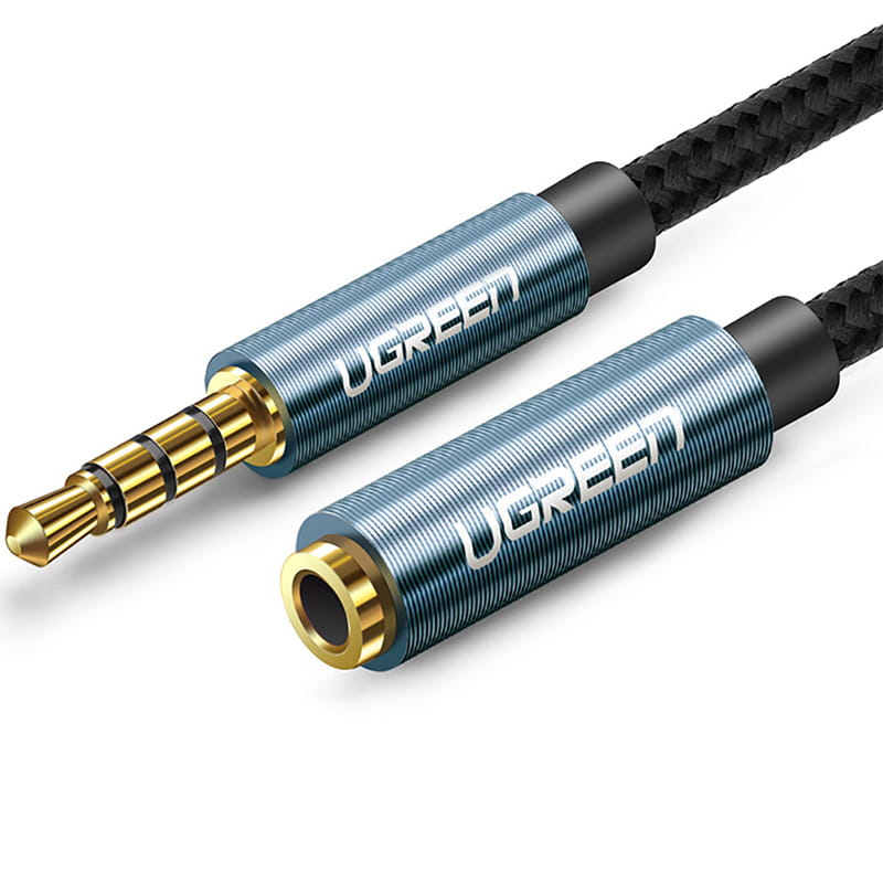 Kabel/Adapter Ugreen AUX 3,5 mm mini jack, 1 m, Blau